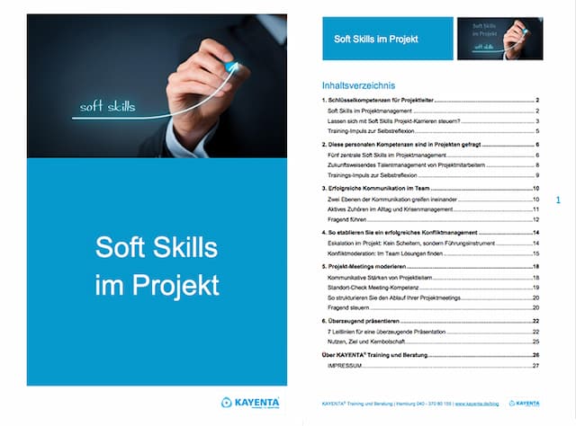 eBook: Soft Skills im Projekt - zentrale Kompetenzen für Projektleiter
